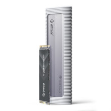 Orico AXM2F M.2 SATA SSD USB-C 3.2 disko dėklas – pilkas