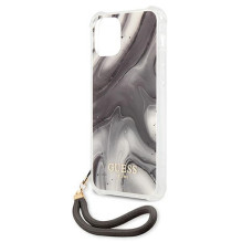 Guess Marble Collection iPhone 12 / iPhone 12 Pro dėklas – pilkas