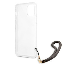 Guess Marble Collection iPhone 12 / iPhone 12 Pro dėklas – pilkas