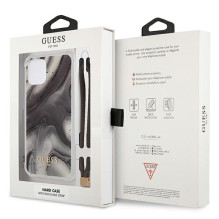Guess Marble Collection iPhone 12 / iPhone 12 Pro dėklas – pilkas