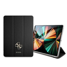 Guess Saffiano Collection case for iPad 12.9" 2021 Book Cover - black