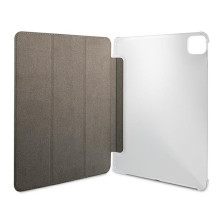 Guess Saffiano Collection dėklas, skirtas iPad 12.9' 2021 knygos viršelis – juodas