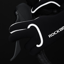 Rockbros Full Waterproof Cycling Gloves, Size: L / XL - Black