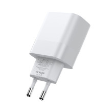 Tech-Protect C20W charger 2x USB-C PD 20W - white