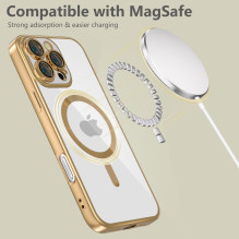 Tech-Protect MagFlex MagSafe dėklas, skirtas iPhone 16 Pro Max – auksinis