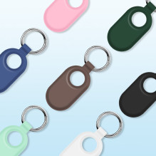 Tech-Protect Icon dėklas, skirtas Samsung Galaxy SmartTag 2 - juodas (2 vnt.)