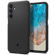 Spigen Essential SandBlast dėklas, skirtas Samsung Galaxy M35 5G – juodas