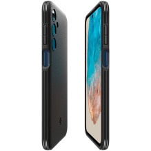Spigen Essential SandBlast dėklas, skirtas Samsung Galaxy M35 5G – juodas