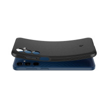 Spigen Essential SandBlast dėklas, skirtas Samsung Galaxy M35 5G – juodas