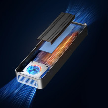 Orico OUM2-G20 M.2 NVME USB-C 3.2 20Gb / s Disk Drive - Silver