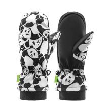 Qunature Panda Heat Transfer slidinėjimo pirštinės vaikams S dydis - juodos / baltos