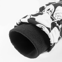 Qunature Panda Heat Transfer slidinėjimo pirštinės vaikams S dydis - juodos / baltos