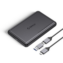 Orico DDL25-C3 2,5 colio HDD / SSD USB-C 5Gb / s disko įrenginys – juodas
