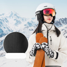 Qunature Panda Heat Transfer Ski Gloves Kids Size S - Black / White