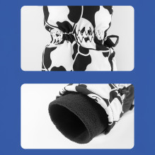 Qunature Panda Heat Transfer slidinėjimo pirštinės vaikams S dydis - juodos / baltos