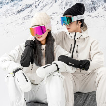 Qunature viso ilgio slidinėjimo pirštinės M dydis - juodos