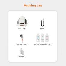 UWANT B100-S 12000Pa 450W washing vacuum cleaner for allergy sufferers, for carpets and upholstery - white