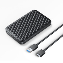 Orico 2520U3-V1 2,5 colio HDD / SSD USB Micro-B 5Gb / s disko įrenginys – juodas