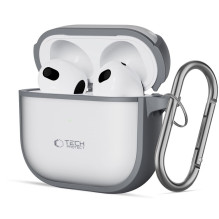 Tech-Protect Slim Hook Case for AirPods 4 - Gray Tech-Protect Slim Hook Case for AirPods 4 - Gray
