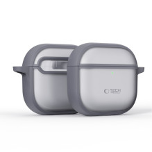 Tech-Protect Slim Hook Case for AirPods 4 - Gray Tech-Protect Slim Hook Case for AirPods 4 - Gray