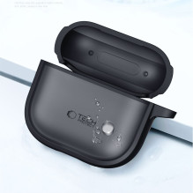 Tech-Protect Slim Hook Dėklas, skirtas AirPods 4 – pilkas Tech-Protect Slim Hook Dėklas, skirtas AirPods 4 – pilkas