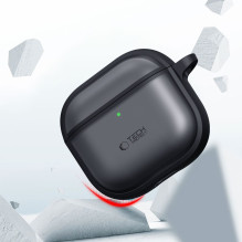 Tech-Protect Slim Hook Dėklas, skirtas AirPods 4 – pilkas Tech-Protect Slim Hook Dėklas, skirtas AirPods 4 – pilkas