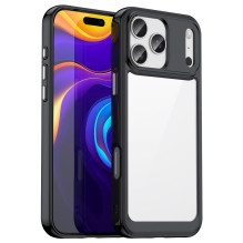 „Outer Space“ dėklas, skirtas „iPhone 17 Pro Max“ – juodas permatomas