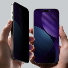 „AmazingThing Titan Privacy FusionFilter 7“ grūdintas stiklas, skirtas „iPhone 17 Pro Max“