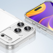 „iPhone 17 Pro“ „Outer Space“ dėklas – skaidrus