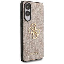 Guess Big 4G Logo Classic Logo Case for Samsung Galaxy S25 Edge - Pink
