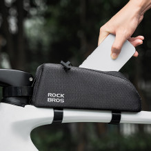 Rockbros Top Tube Frame Bag 0,9l - juodas