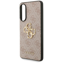 „Guess Big 4G Logo Classic“ dėklas, skirtas „Samsung Galaxy S25 Edge“ – rožinis