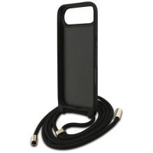 „Guess 4G Big Logo“ laido formos per petį dėklas, skirtas „iPhone Air“ – juodas