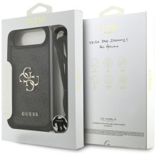 „Guess 4G Big Logo“ laido formos per petį dėklas, skirtas „iPhone Air“ – juodas