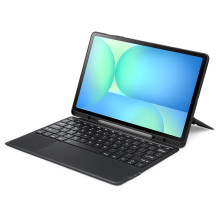 „Etui z klawiaturą Dux Ducis“ (DK serija) ir „Samsung Tab S10 FE+“ (Plus) – czarne