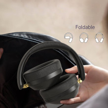 „Dudao X22 Max“ belaidės „Bluetooth“ ausinės su ANC – juodos