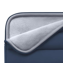 „Tech-Protett“ pūkuotas nešiojamojo kompiuterio krepšys 15–16 m – tamsiai mėlynas