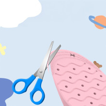 Batų įdėklai – apsauginis dėklas, skirtas „AirTag“ (175 mm–190 mm) – rožiniai