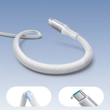 Joyroom S-A28 Flash Series 60W USB-C - USB-C Cable 2m - White Joyroom S-A28 Flash Series 60W USB-C - USB-C Cable 2m - White