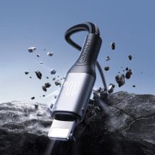 „Joyroom S-A28 Flash“ serijos 30 W USB-C – „Lightning“ laidas 1 m – juodas