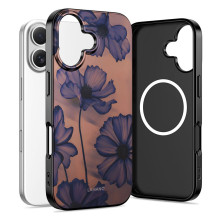 Tech-Protect Lamano MagSafe case for iPhone 17 - brown-purple