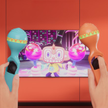 „Nintendo Switch 23-in-1“ šeimos priedų rinkinys 2 – oranžinis ir mėlynas rinkinys