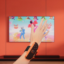 „Nintendo Switch 23-in-1“ šeimos priedų rinkinys 2 – oranžinis ir mėlynas rinkinys