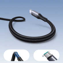 „Joyroom S-A28 Flash“ serijos 3A USB-A - USB-C laidas, 2 m, juodas