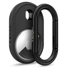 „Spigen Vault“ dėklas, skirtas „Apple AirTag“ – matinės juodos spalvos