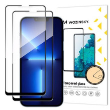 „Wozinsky Full Glue“ grūdintas stiklas, skirtas „Xiaomi Redmi 14C 5G“, 2 vnt. pakuotėje