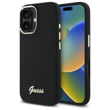 Guess Silicone Script Metal...