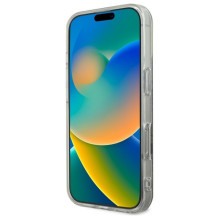 „Guess IML 4G MagSafe“ dėklas, skirtas „iPhone 16 Pro“ – rudas