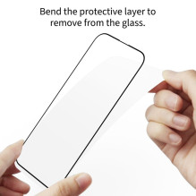 „Tech-Protect Glass Fit+“ 2 grūdinto stiklo pakuotė, skirta „Xiaomi 15T“ / „15T Pro“ - juoda