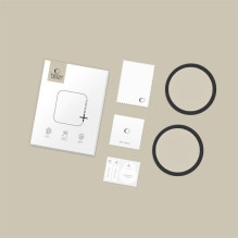 „Tech-Protect Glass Flex+“ 2 vnt. pakuotė, skirta „Garmin Venu 4 45mm“ – juodos spalvos